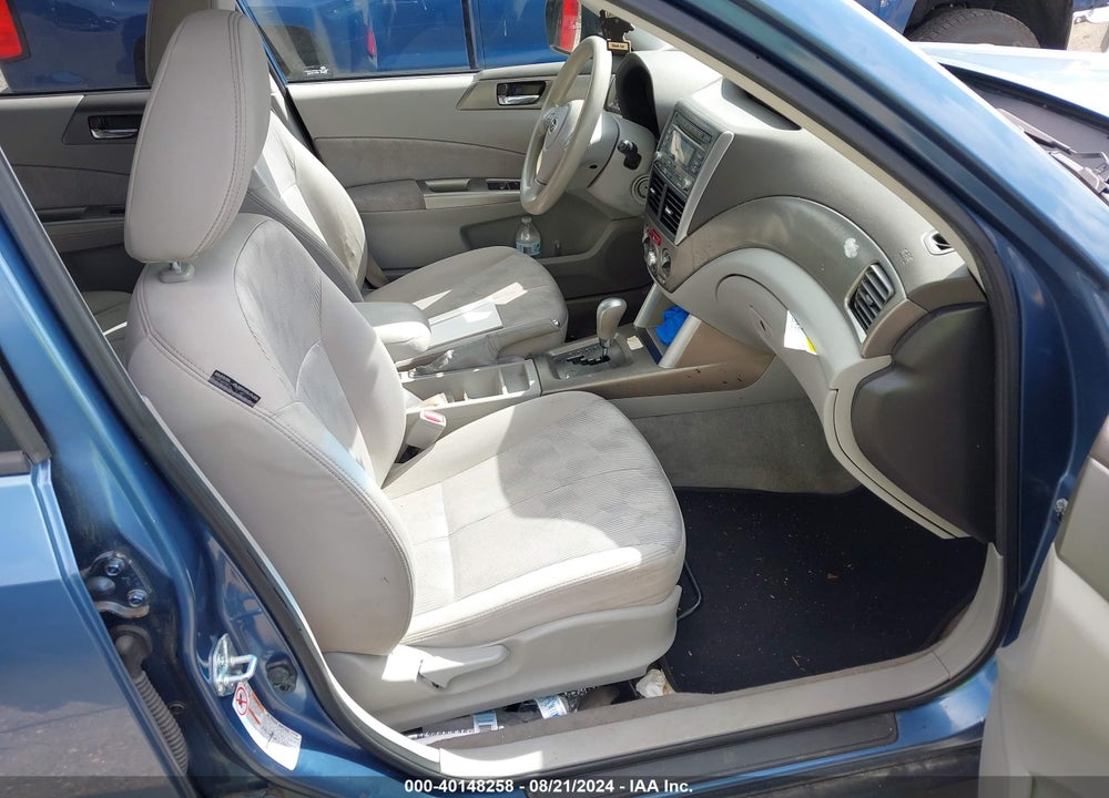 2009 SUBARU FORESTER 2.5X VIN: JF2SH63699H788684