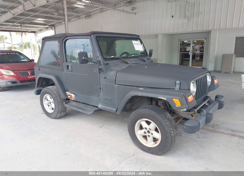 1999 JEEP WRANGLER SE VIN: 1J4FY29P8XP491069