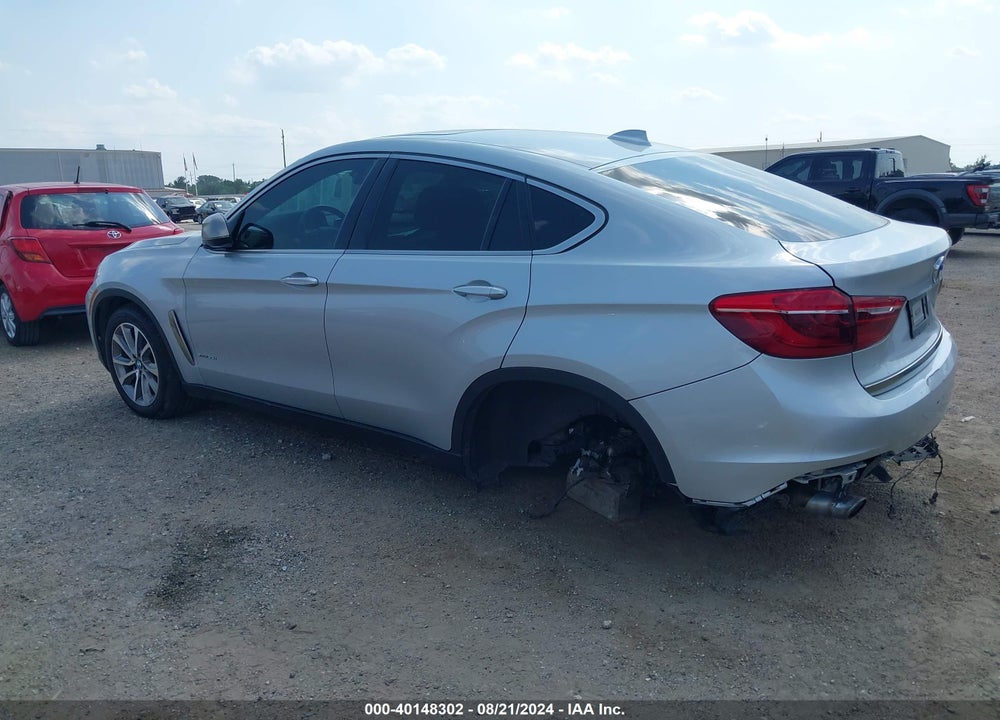2017 BMW X6 XDRIVE35I VIN: 5UXKU2C36H0X48101