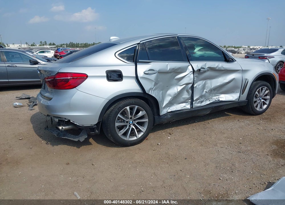 2017 BMW X6 XDRIVE35I VIN: 5UXKU2C36H0X48101