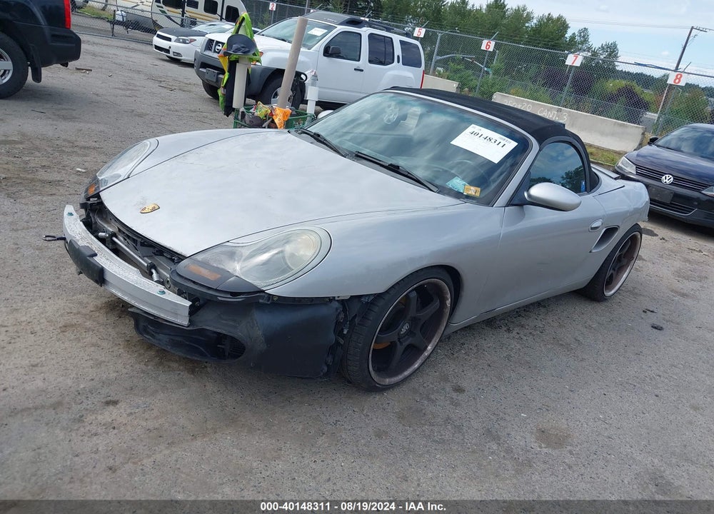 2001 PORSCHE BOXSTER VIN: WP0CA29881U625285