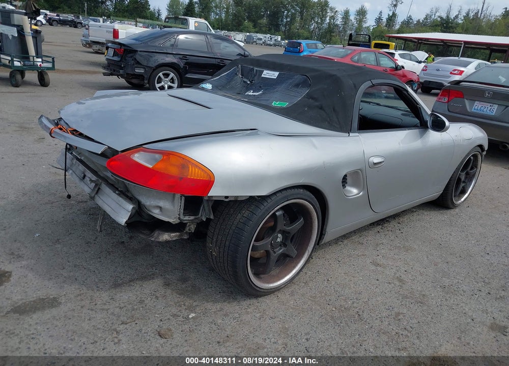 2001 PORSCHE BOXSTER VIN: WP0CA29881U625285