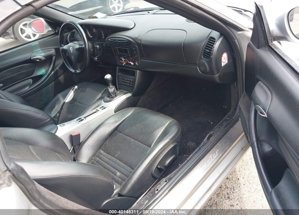 2001 PORSCHE BOXSTER VIN: WP0CA29881U625285