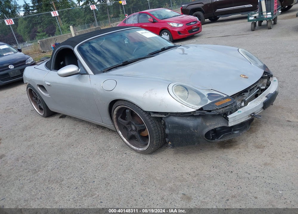 2001 PORSCHE BOXSTER VIN: WP0CA29881U625285