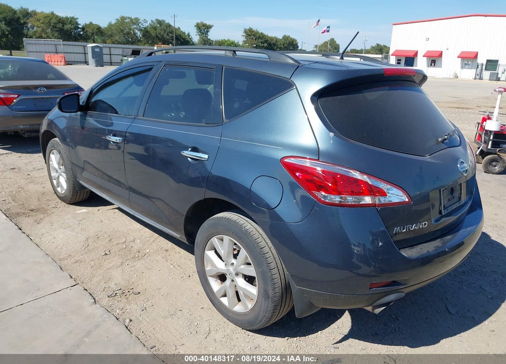 2014 NISSAN MURANO SV VIN: JN8AZ1MUXEW415557