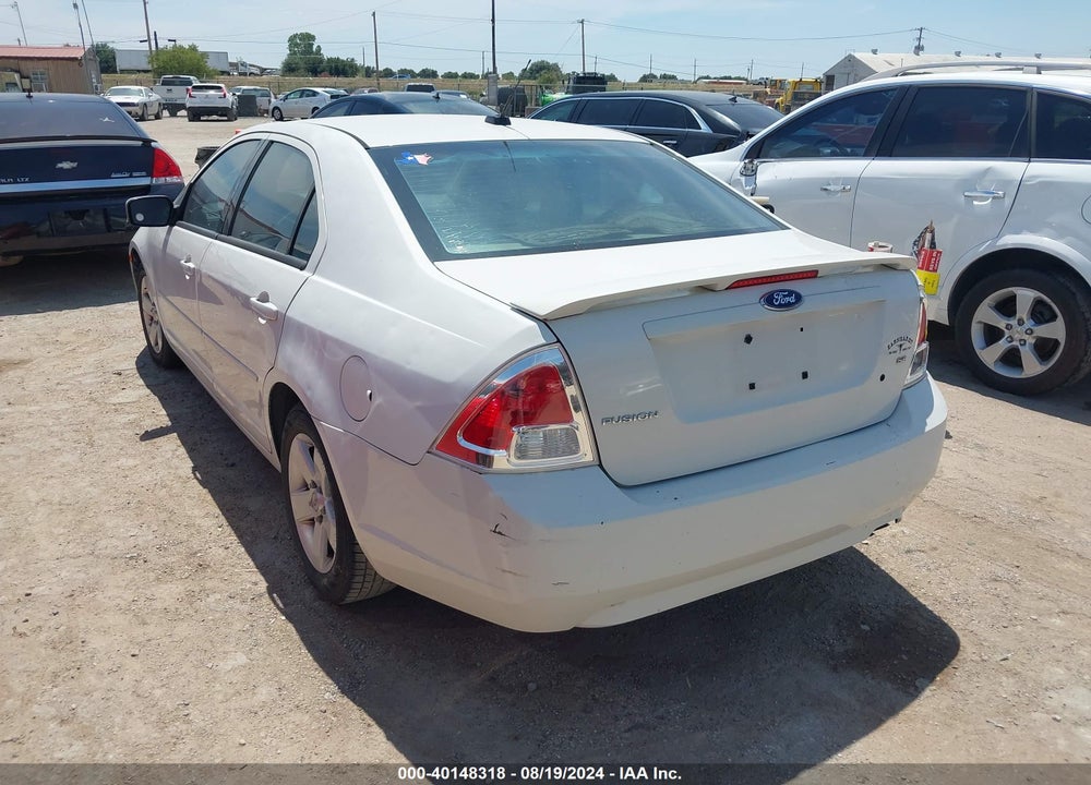 2008 FORD FUSION SE VIN: 3FAHP07Z88R131939