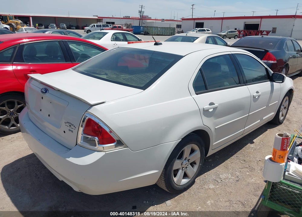 2008 FORD FUSION SE VIN: 3FAHP07Z88R131939
