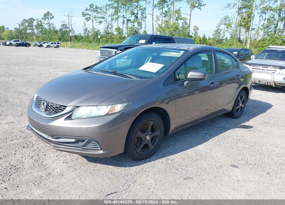 2014 HONDA CIVIC LX VIN: 2HGFB2F52EH528095