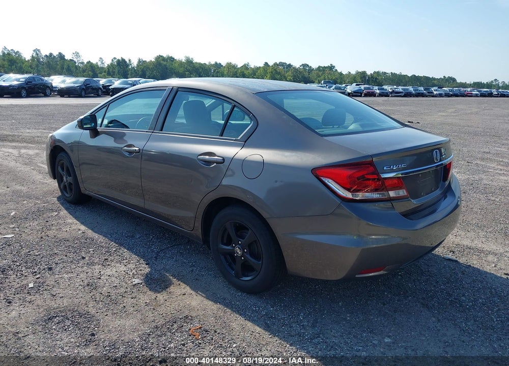 2014 HONDA CIVIC LX VIN: 2HGFB2F52EH528095
