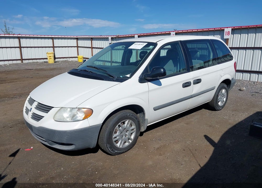 2007 DODGE CARAVAN SE VIN: 1D4GP25B37B151223