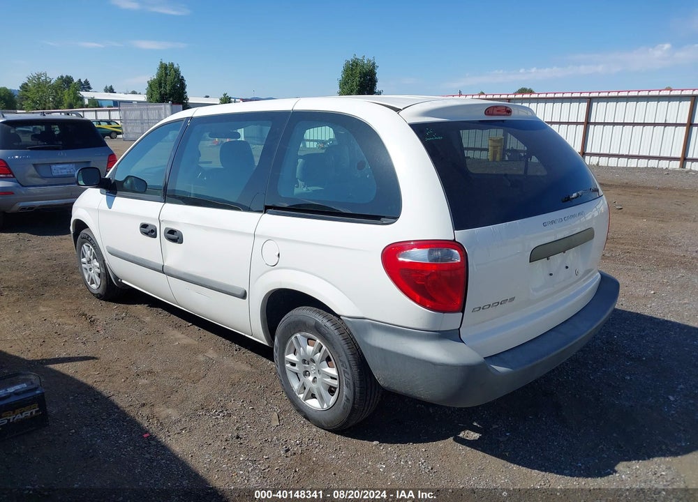 2007 DODGE CARAVAN SE VIN: 1D4GP25B37B151223