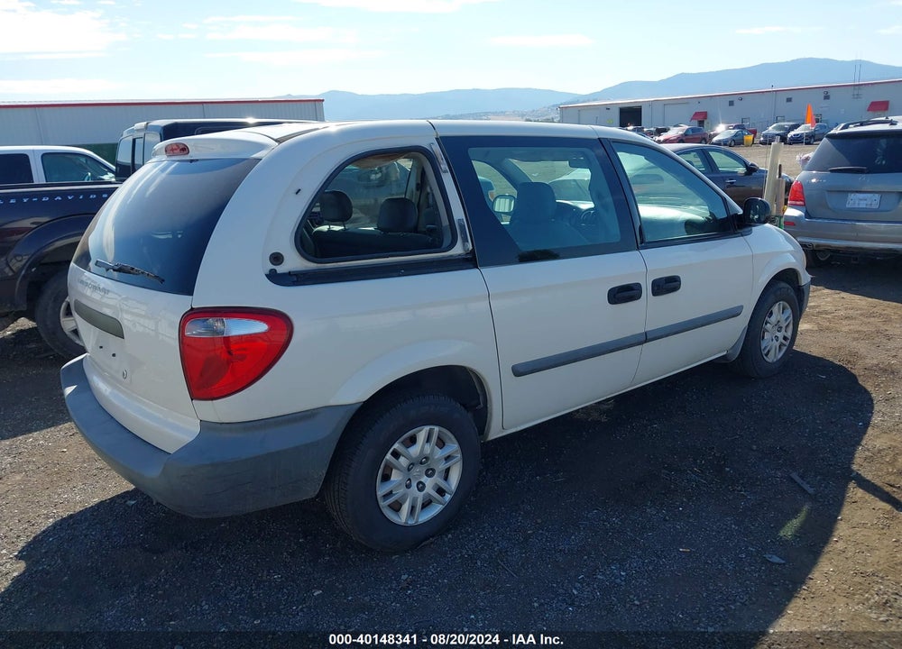 2007 DODGE CARAVAN SE VIN: 1D4GP25B37B151223