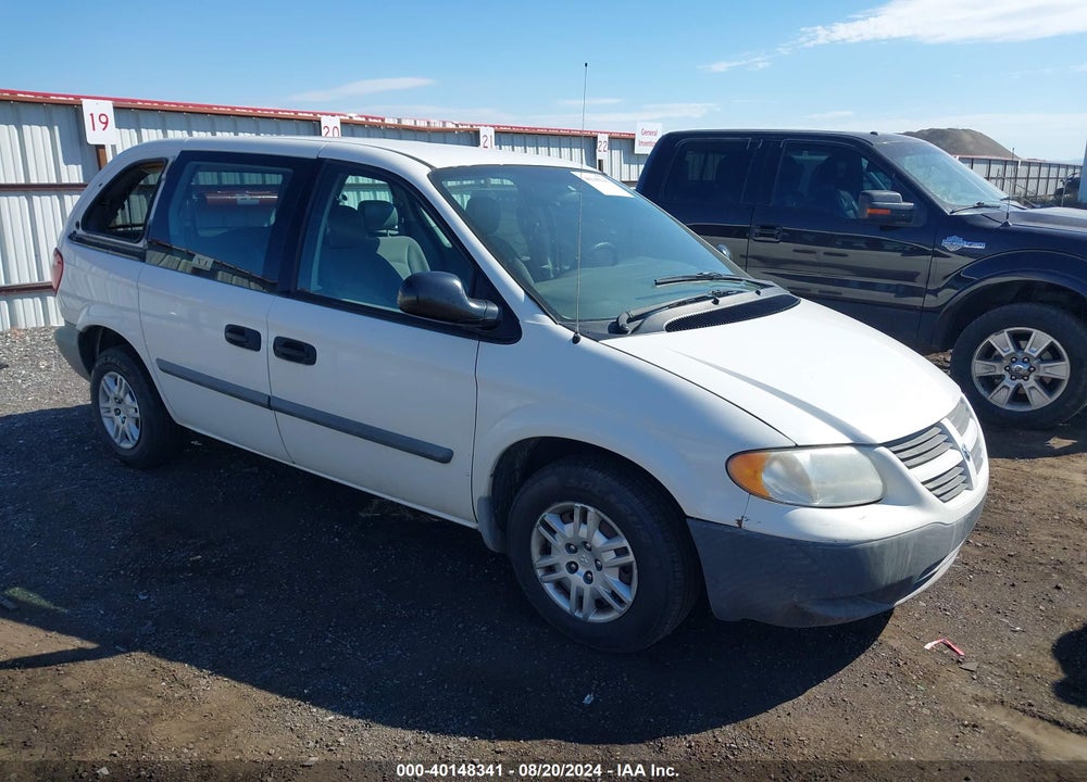 2007 DODGE CARAVAN SE VIN: 1D4GP25B37B151223