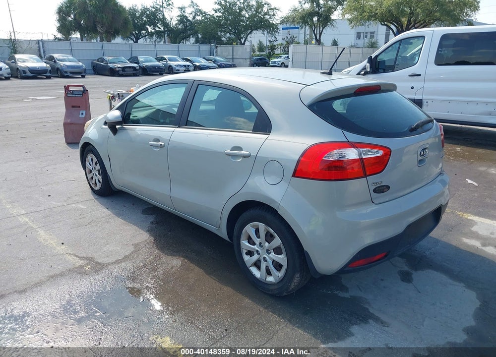 2012 KIA RIO5 EX VIN: KNADN5A36C6091993