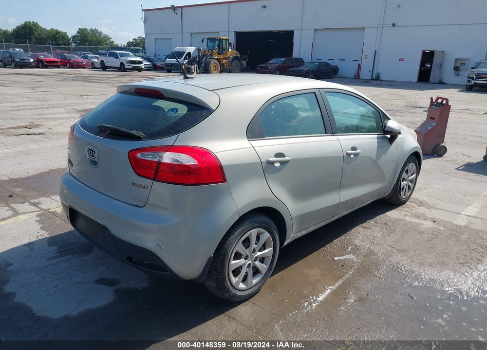2012 KIA RIO5 EX VIN: KNADN5A36C6091993