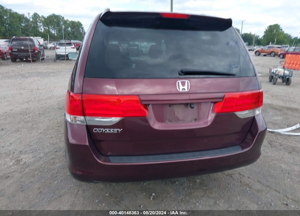 2010 HONDA ODYSSEY EX VIN: 5FNRL3H5XAB039357