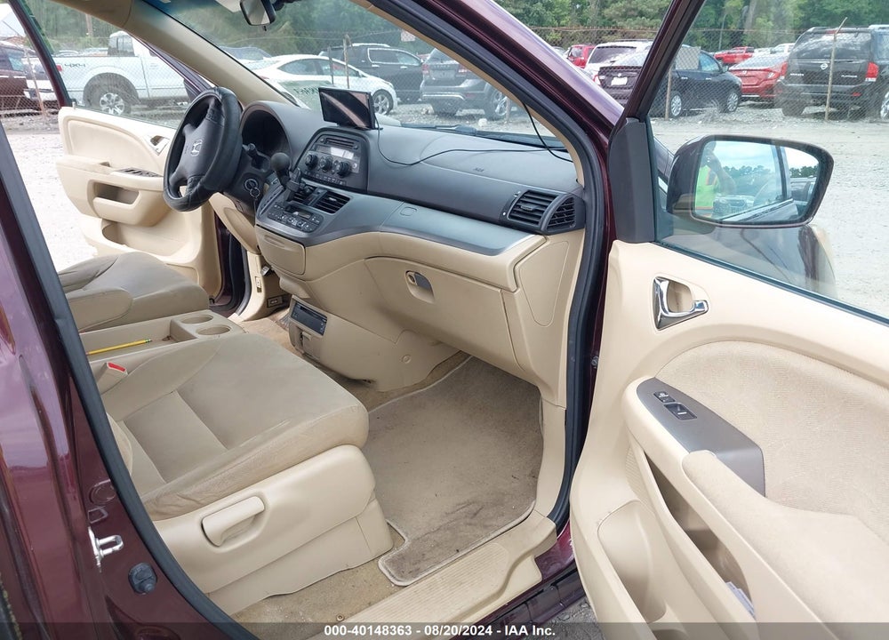 2010 HONDA ODYSSEY EX VIN: 5FNRL3H5XAB039357