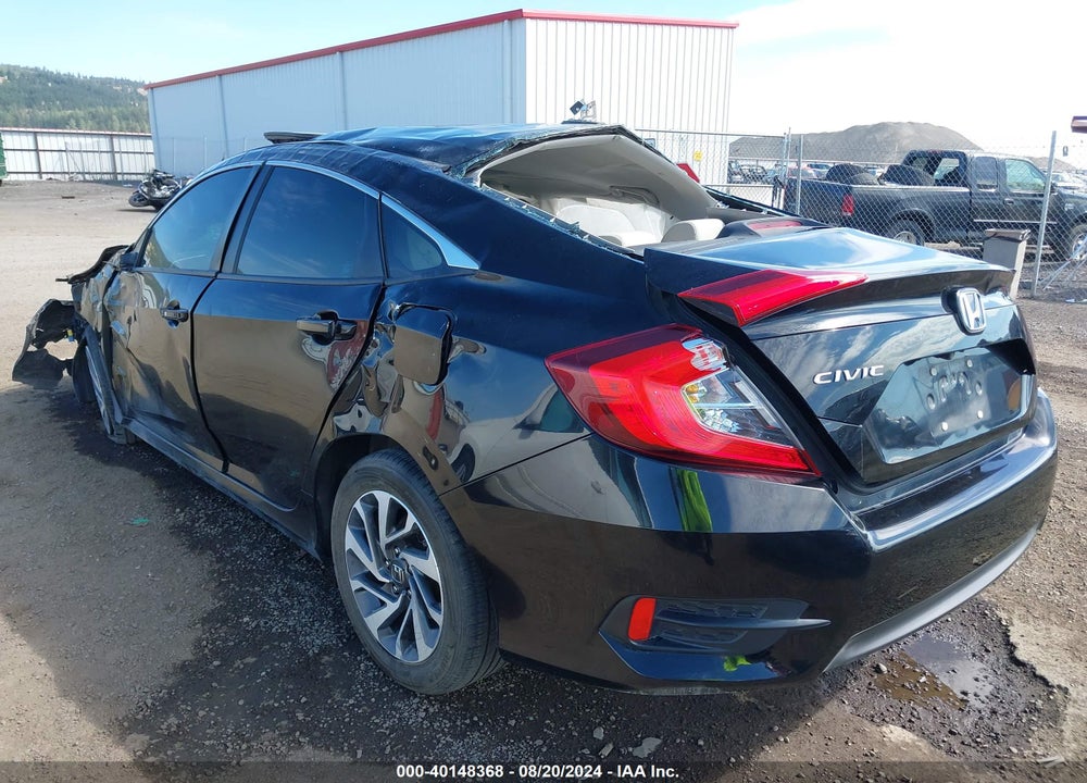 2018 HONDA CIVIC EX VIN: 2HGFC2F71JH599944