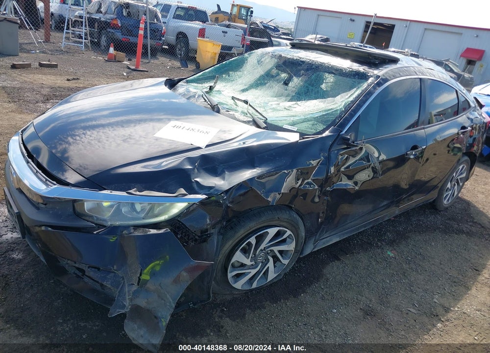 2018 HONDA CIVIC EX VIN: 2HGFC2F71JH599944