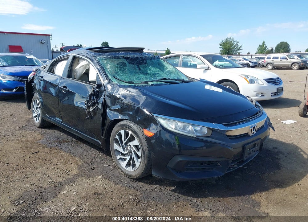 2018 HONDA CIVIC EX VIN: 2HGFC2F71JH599944