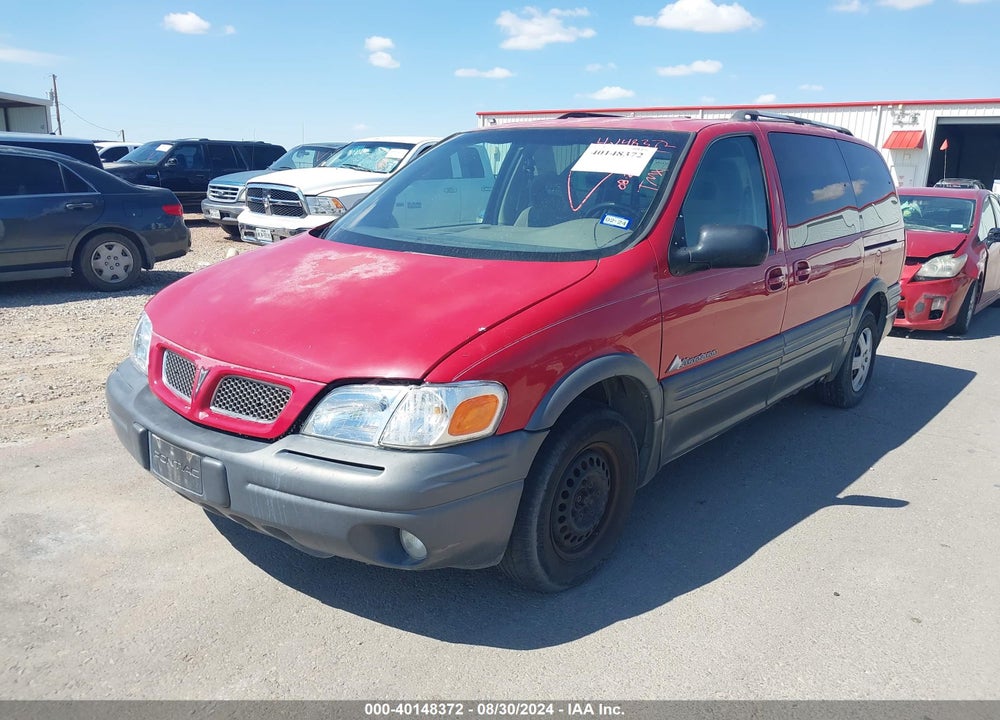 2000 PONTIAC MONTANA VIN: 1GMDX03E9YD180552