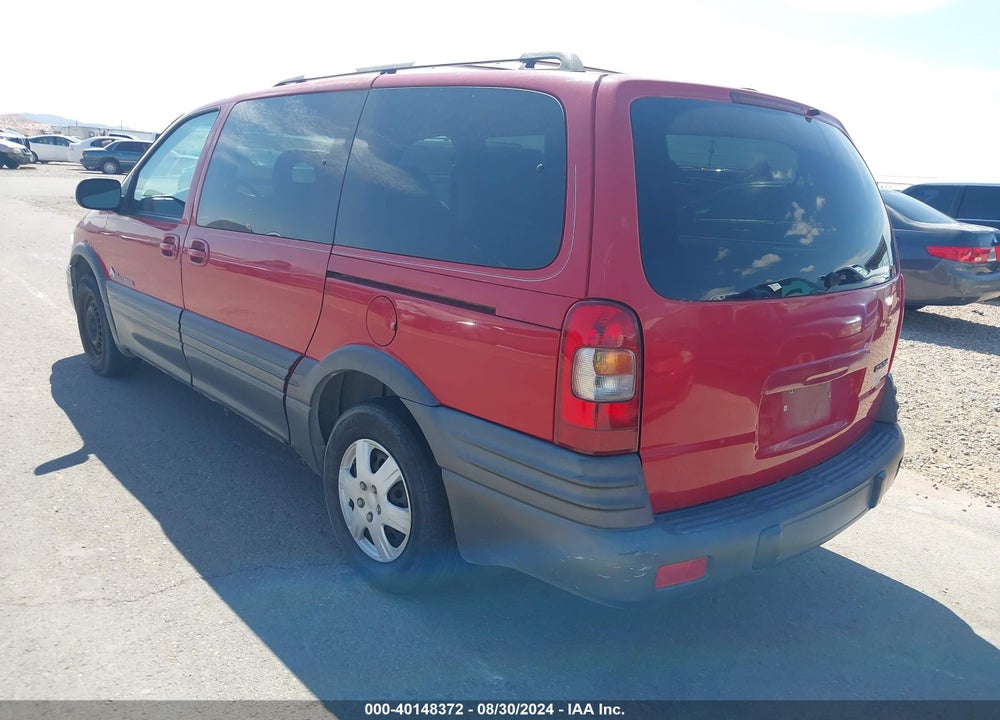 2000 PONTIAC MONTANA VIN: 1GMDX03E9YD180552