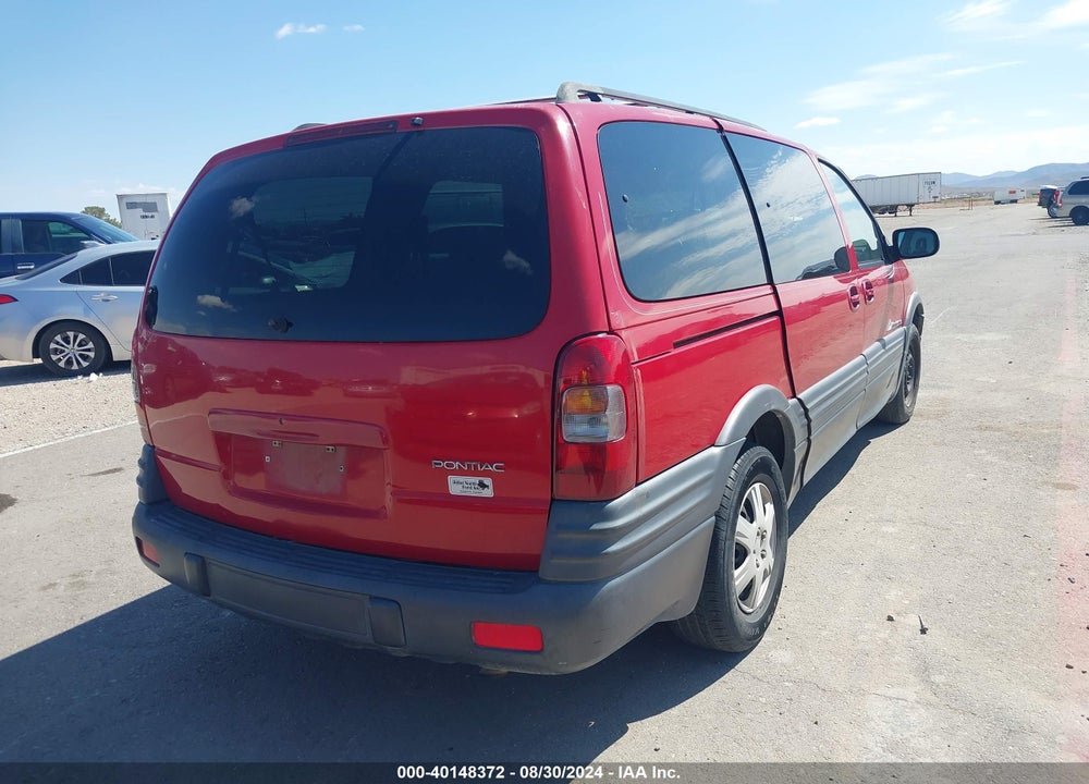 2000 PONTIAC MONTANA VIN: 1GMDX03E9YD180552