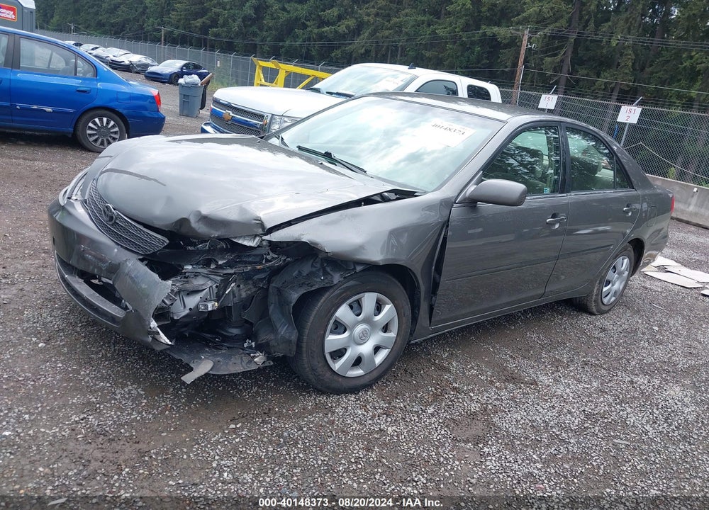 2004 TOYOTA CAMRY LE VIN: JTDBE32K540276500