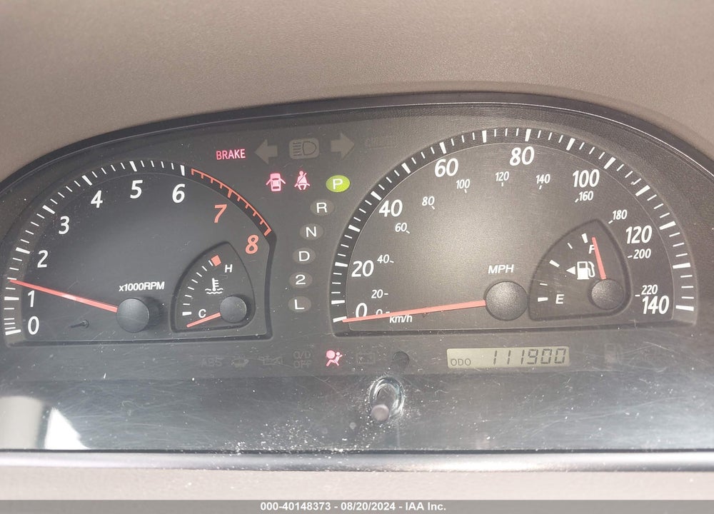 2004 TOYOTA CAMRY LE VIN: JTDBE32K540276500