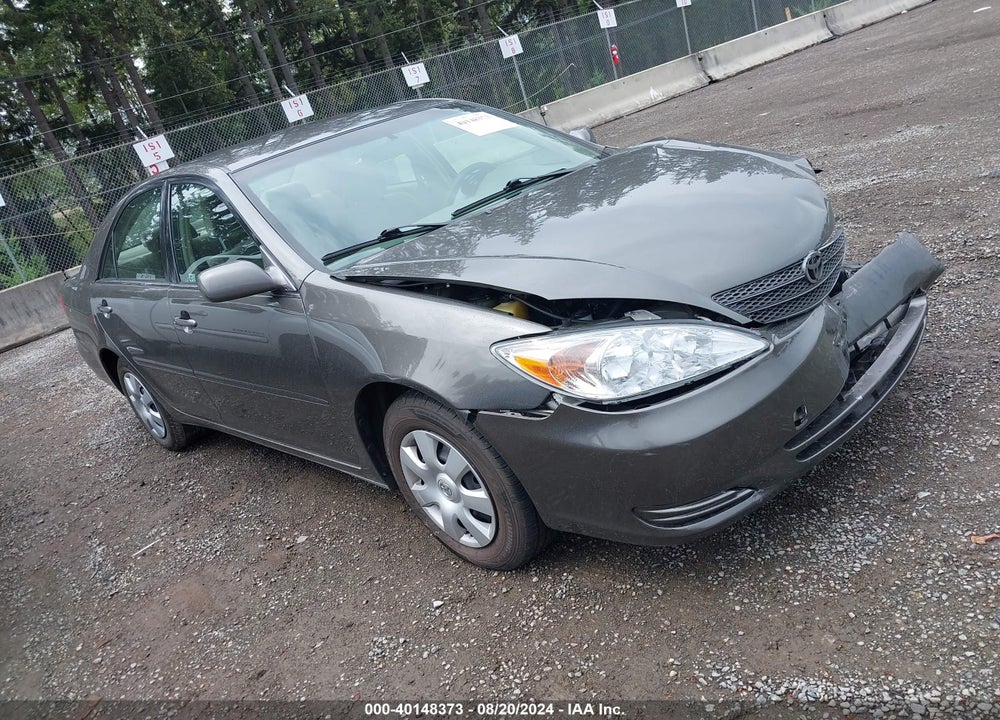 2004 TOYOTA CAMRY LE VIN: JTDBE32K540276500