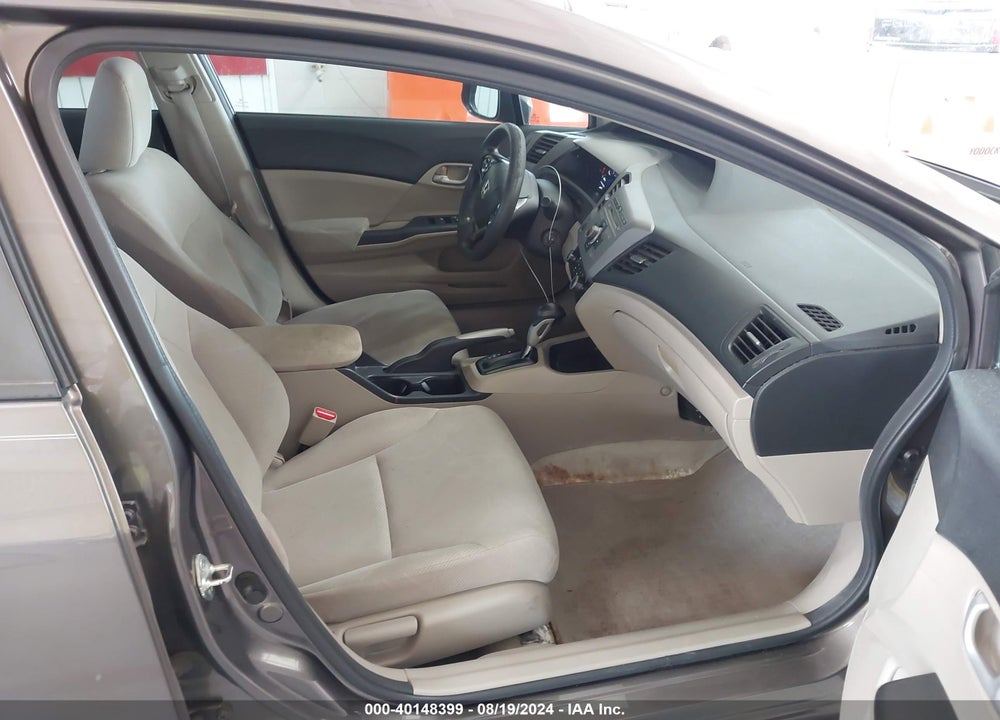 2012 HONDA CIVIC LX VIN: 19XFB2F56CE047614