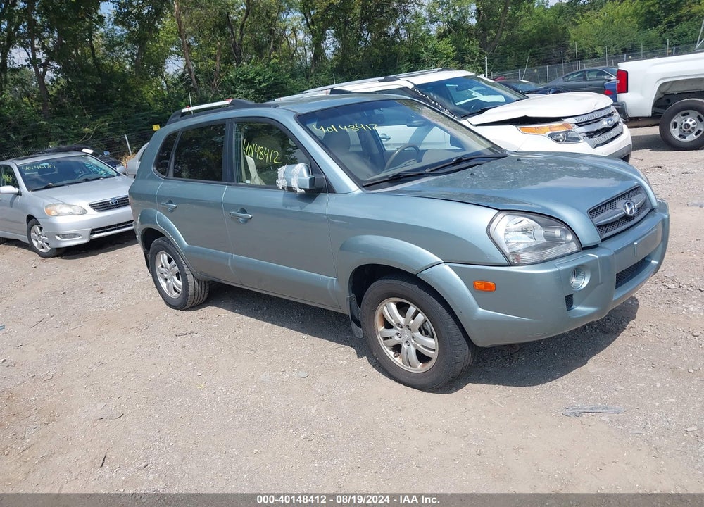 2008 HYUNDAI TUCSON LIMITED V6/SE VIN: KM8JN12DX8U826480