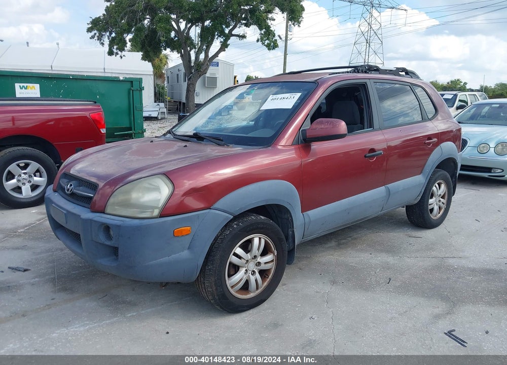 2007 HYUNDAI TUCSON LIMITED/SE VIN: KM8JN12D27U616339