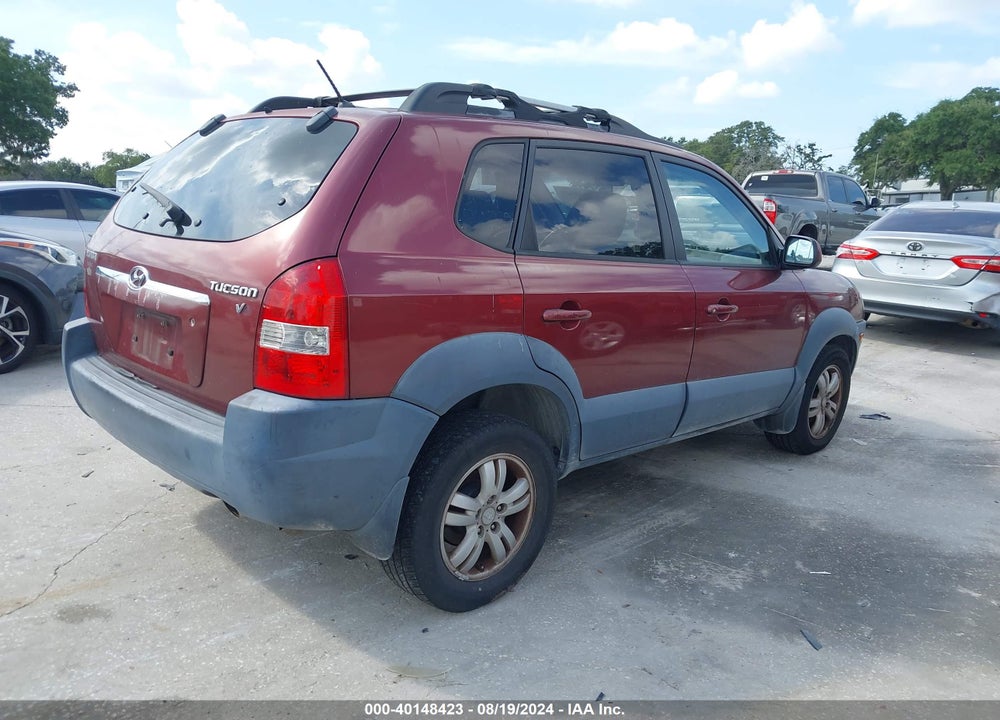 2007 HYUNDAI TUCSON LIMITED/SE VIN: KM8JN12D27U616339