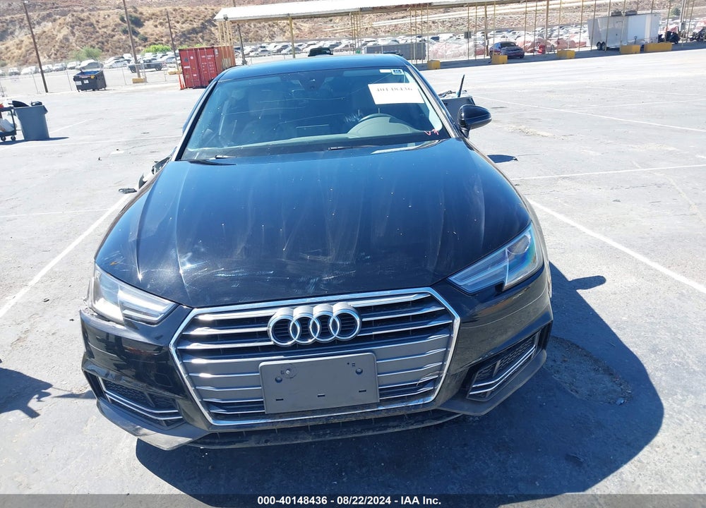 2018 AUDI A4 2.0T TECH ULTRA PREMIUM/2.0T ULTRA PREMIUM VIN: WAUKMAF46JA107477