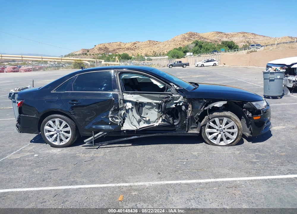 2018 AUDI A4 2.0T TECH ULTRA PREMIUM/2.0T ULTRA PREMIUM VIN: WAUKMAF46JA107477