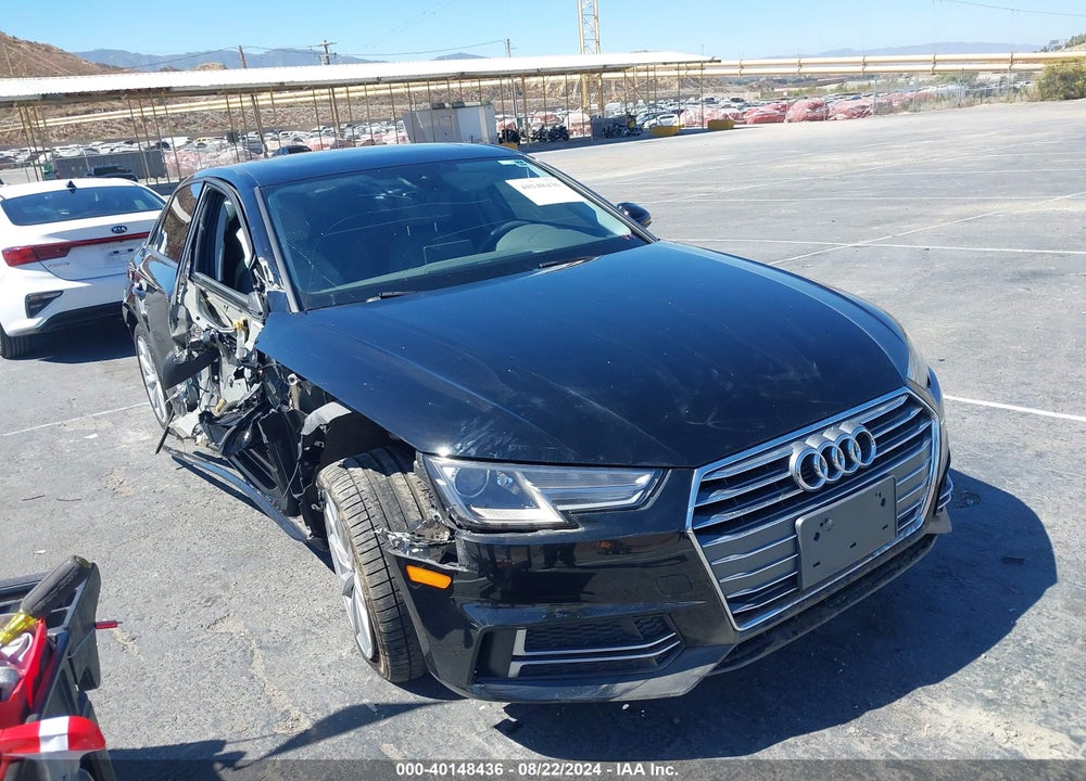 2018 AUDI A4 2.0T TECH ULTRA PREMIUM/2.0T ULTRA PREMIUM VIN: WAUKMAF46JA107477