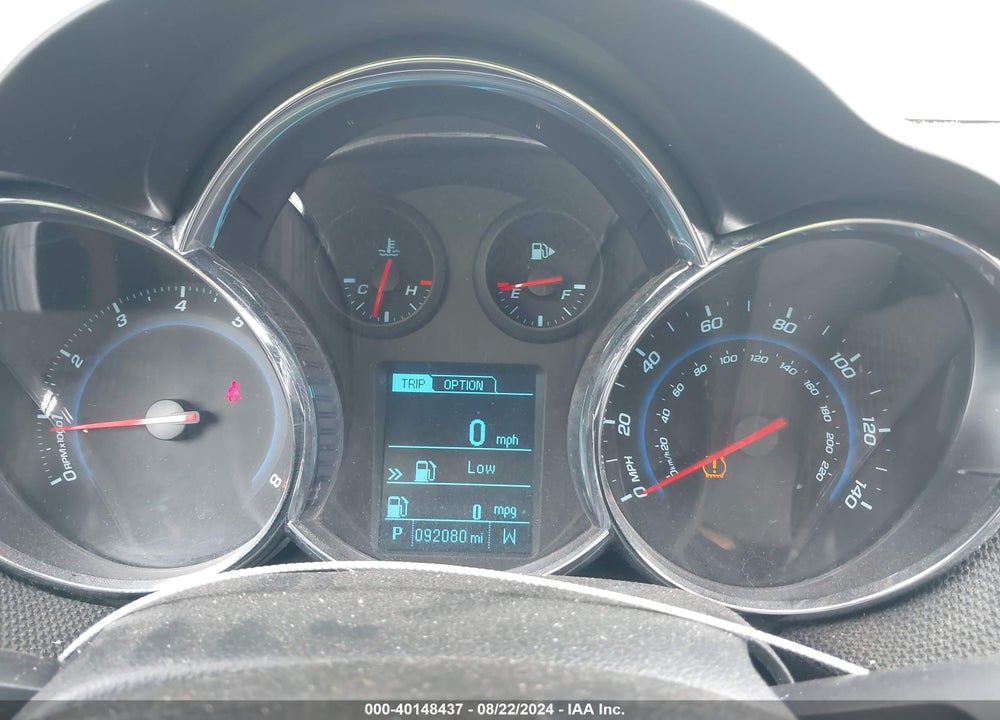 2013 CHEVROLET CRUZE 1LT AUTO VIN: 1G1PC5SB6D7196484
