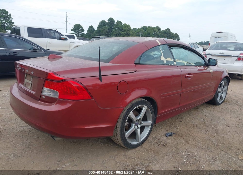 2011 VOLVO C70 T5 VIN: YV1672MC5BJ107073