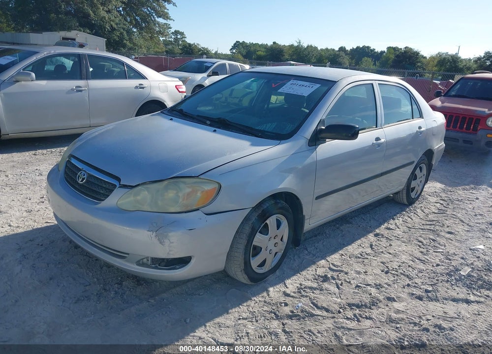 2007 TOYOTA COROLLA CE VIN: JTDBR32E370101830