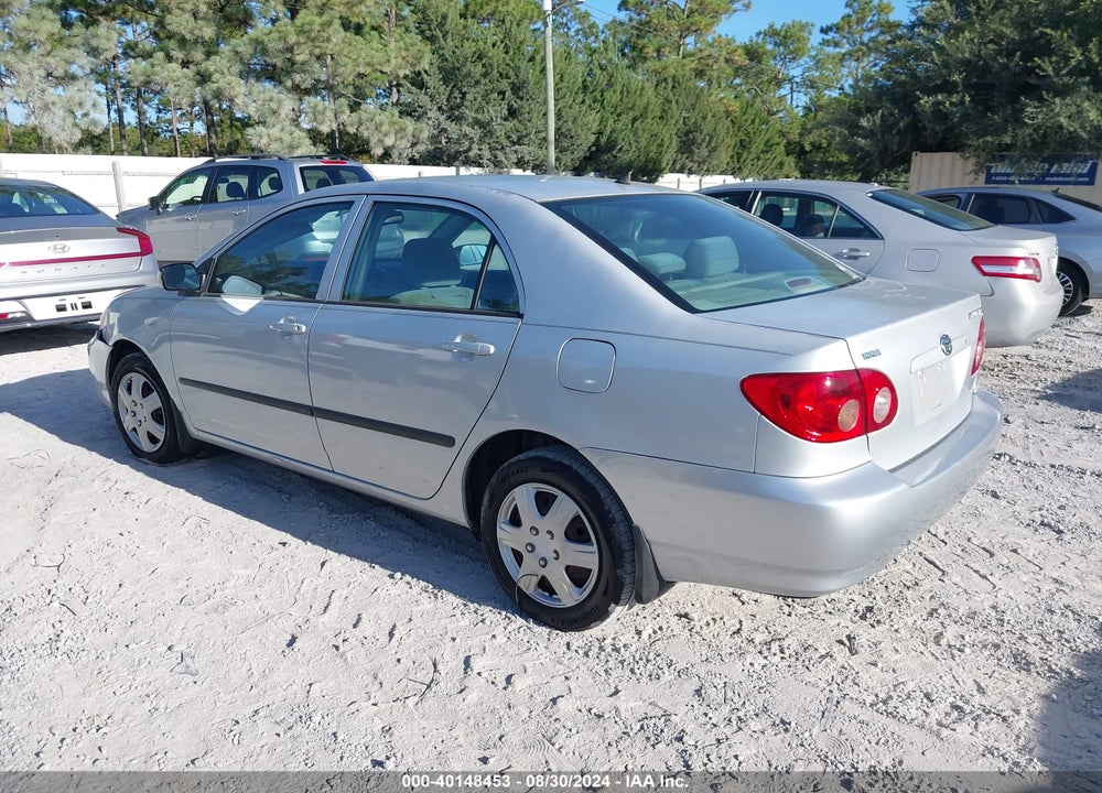 2007 TOYOTA COROLLA CE VIN: JTDBR32E370101830