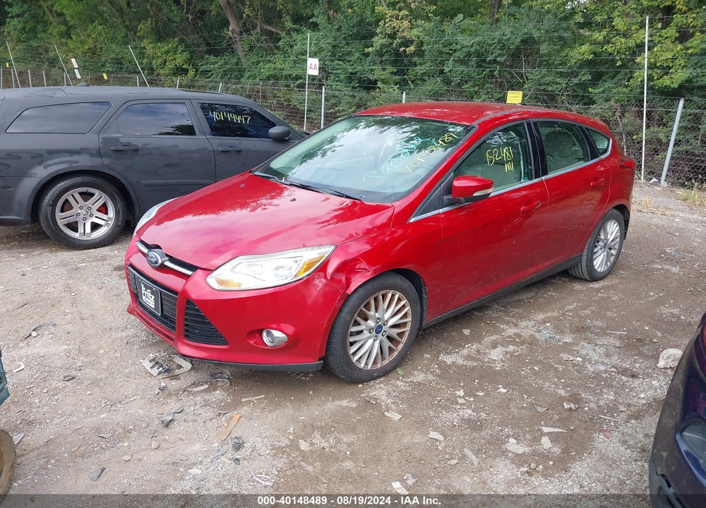 2012 FORD FOCUS SEL VIN: 1FAHP3M28CL407956