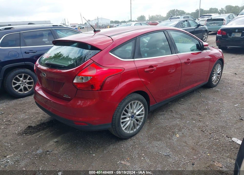 2012 FORD FOCUS SEL VIN: 1FAHP3M28CL407956