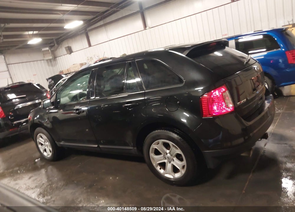 2013 FORD EDGE SEL VIN: 2FMDK4JC7DBE18485