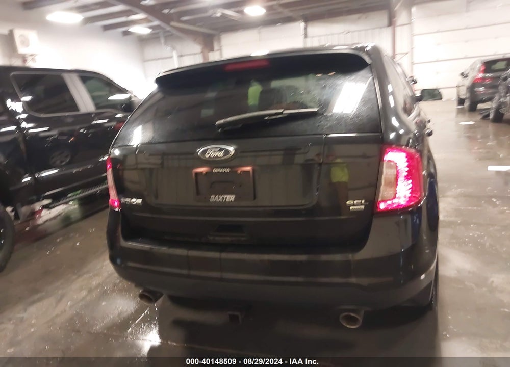 2013 FORD EDGE SEL VIN: 2FMDK4JC7DBE18485