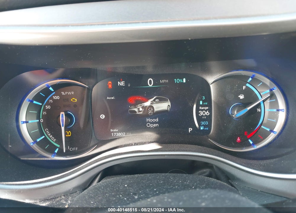 2018 CHRYSLER PACIFICA HYBRID TOURING PLUS VIN: 2C4RC1H79JR116021