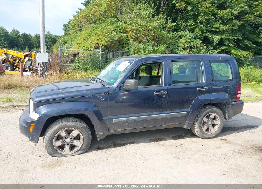 2008 JEEP LIBERTY SPORT VIN: 1J8GN28K18W282541