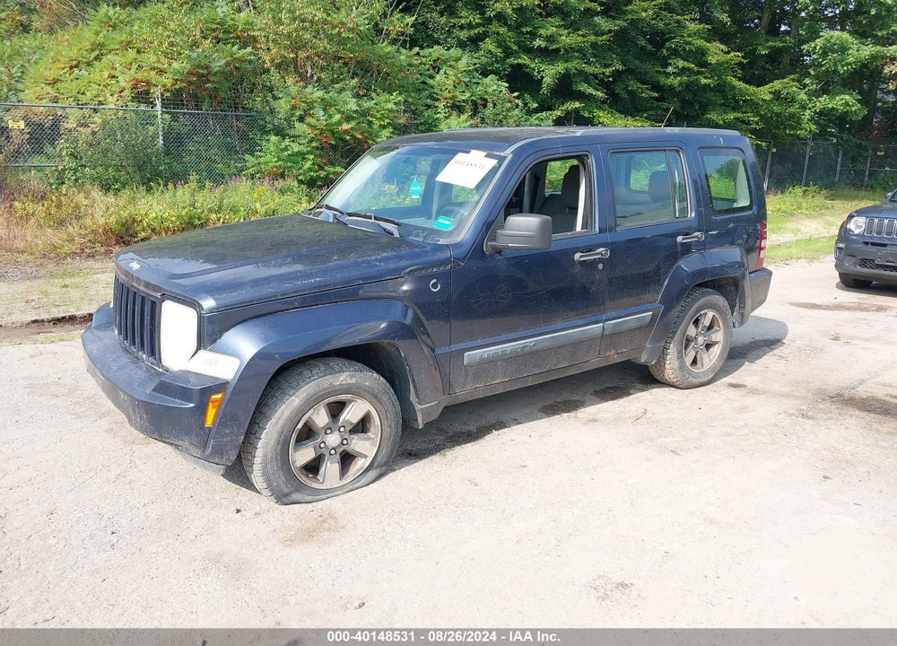 2008 JEEP LIBERTY SPORT VIN: 1J8GN28K18W282541