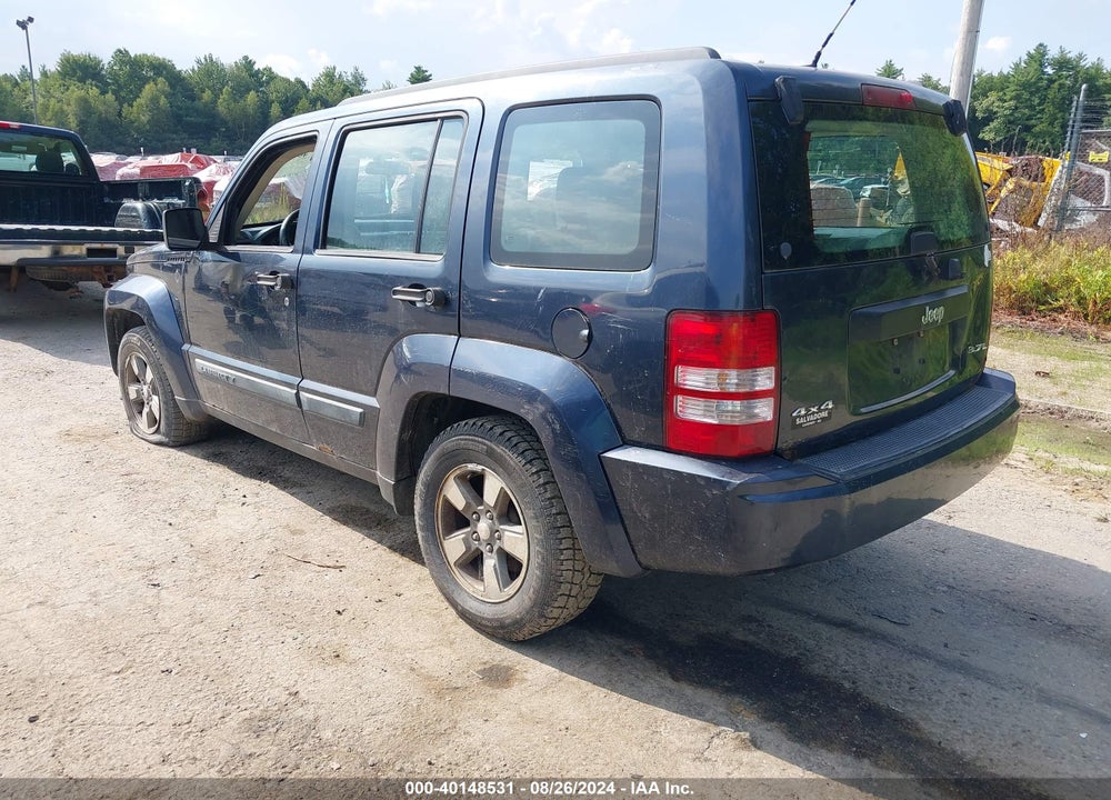 2008 JEEP LIBERTY SPORT VIN: 1J8GN28K18W282541