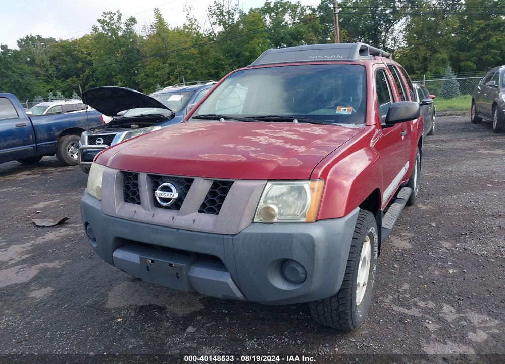 2005 NISSAN XTERRA S VIN: 5N1AN08W45C600410